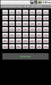 download Lottery System Generator apk